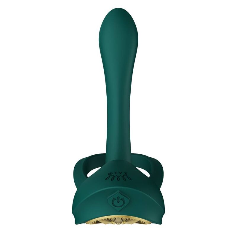 ZALO - BAYEK VIBRATING COUPLES RING GREEN - Kink&Play