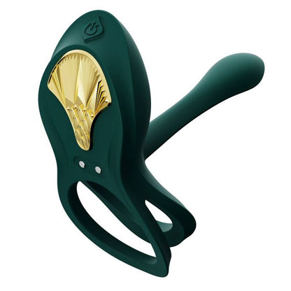 ZALO - BAYEK VIBRATING COUPLES RING GREEN - Kink&Play