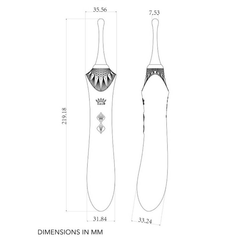 ZALO - BESS 2 CLITORAL MASSAGER PURPLE - Kink&Play