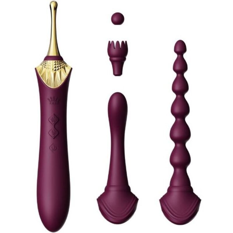 ZALO - BESS 2 CLITORAL MASSAGER PURPLE - Kink&Play
