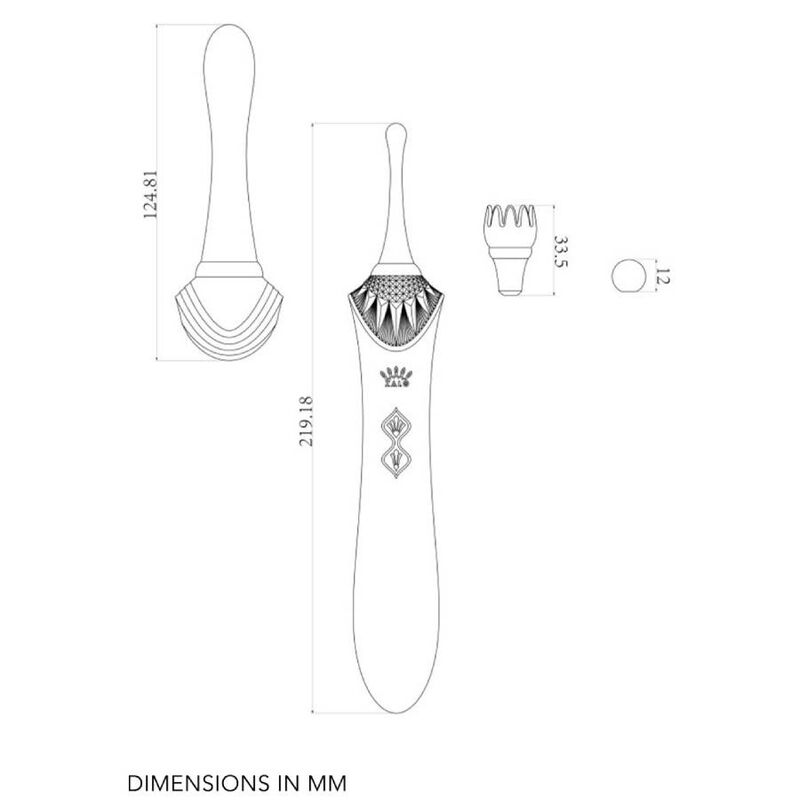 ZALO - BESS 2 CLITORAL MASSAGER PURPLE - Kink&Play