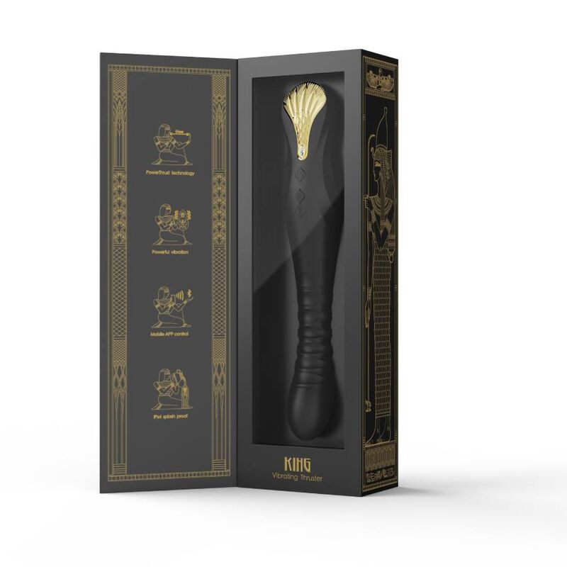 ZALO - KING THRUSTER BLACK - Kink&Play